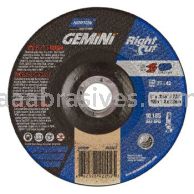 Norton Abrasives 66252842202 6 x .045 x 7/8 Norton Gemini RightCut Type 27 Depressed Center Wheels
