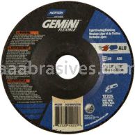 Norton Abrasives 66252842205 5 x 1/8 x 7/8 Norton Gemini Flex A36 Type 29 Depressed Center Blending Wheels