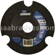 Norton Abrasives 66252842209 4-1/2 x 1/8 x 7/8 Norton Gemini AVOS A36   Type 29 Depressed Center Blending Wheels