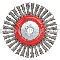 4-1/2 x .020 x 5/8-11 Carbon Steel Stringer Bead Knot Wire Brush