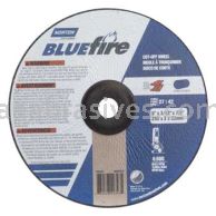 Norton Abrasives 66252842343 9 x 3/32 x 7/8 Norton BlueFire Type 27 Depressed Center Cutting Wheels