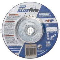 Norton Abrasives 66252843211 4-1/2 x 1/8 x 5/8-11 Norton BlueFire  Type 27 Depressed Center Wheels