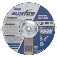 Norton Abrasives 66252843261 9 x 1/4 x 5/8-11 Norton BlueFire Foundry Heavy Duty Type 27 Depressed Center Wheels
