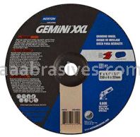 Norton Abrasives 66252843792 9 x 1/4 x 7/8 Norton Gemini XXL Type 27 Depressed Center Grinding Wheels