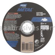 Norton Abrasives 66252843846 4-1/2 x .035 x 7/8 Norton Metal  Type 01 Straight Cutting Wheels