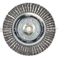 Norton Abrasives 66252844887 6 x .020 x 5/8-11 Heavy Duty Carbon Steel Stringer Bead Knot Wire Brushes For Steel