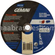 Norton 7 x 1/16 x 5/8 Gemini Cut-Off Reinforced Type 01 Straight Wheels