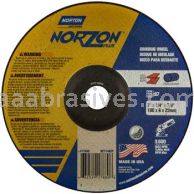 Norton 7 x 1/4 x 7/8 Norzon Plus Type 27 Depressed Center Wheels