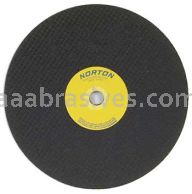 Norton 7 x 1/16 x 5/8 57A364-TB25N/D Sides Reinforced Type 01 Straight Wheels