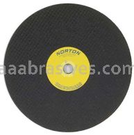 Norton 7 x 1/16 x 7/8 57A364-TB25N D Sides Reinforced Type 01 Straight Wheels