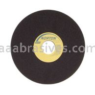Norton 7 x 1/32 x 1-1/4 57A60-O8B Smooth Sides Non Reinforced Type 01 Straight Wheels