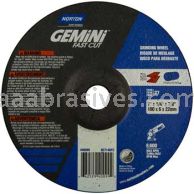 Norton 7 x 1/4 x 7/8 Gemini Fastcut Disc Type 27 Depressed Center Wheels