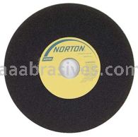 Norton 8 x 1/16 x 1-1/4 57A60-OE7 Shellac Smooth Sides Non Reinforced Type 01 Straight Wheels