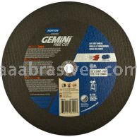 Norton 10 x 3/32 x 5/8 Gemini Free Cut Reinforced Type 01 Straight Wheels