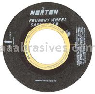 Norton 24x3x12/ZI/25-R/Steel Rings with Fine Centers S Webs/Type 01 Straight Wheels