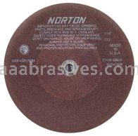Norton 10 x 1/16 x 5/8 57A60-M8BW Smooth Sides Non Reinforced Type 01 Straight Wheels