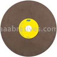 Norton 12 x 1/16 x 1-1/4 57A90-K4R30 Metlab Rubber Non Reinforced Type 01 Straight Wheels