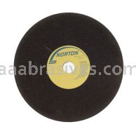 Norton 12 x 3/4 x 1-1/4 Norzon Sawgumming SG2981 M Face R Sides Hole Cemented Type 01 Straight Wheels