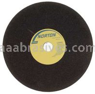 Norton 12 x 7/8 x 1-1/4 Norzon Sawgumming SG2181 R Sides Hole Cemented Type 01 Straight Wheels