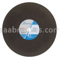 Norton Abrasives 66253345779 14 x 1/8 x 1 Norton FoundryX A30-T-B75N R Sides Reinforced Type 01 Straight Cutting Wheels