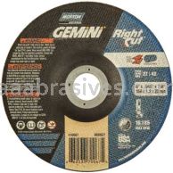 Norton Abrasives 66253370067 6 x .045 x 7/8  Norton Gemini RightCut Original Type 27 Depressed Center Wheels