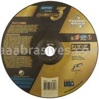 Norton Abrasives 66253370805 9 x 1/4 x 7/8 Norton Quantum 3 Type 28 Depressed Center Saucer Wheels