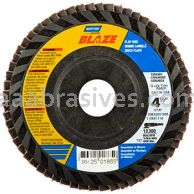 Norton 4-1/2 x 7/8/40/Norton SG Blaze  Type 27/R980P//Norton Flap Discs