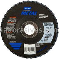 5 x 7/8 80 Grit Merit Metal Type 29 Fiberglass Plate Flap Discs
