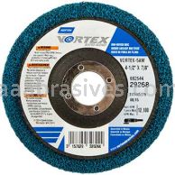 Norton 4-1/2 x 7/8 Med Norton Vortex Rapid Finish Type 27