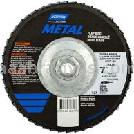 Merit Abrasives 66254472672 7 x 5/8-11  80 Grit Zirc Merit Metal Type 27 Flap Discs