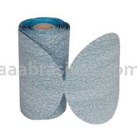 Norton 5" P220-B Norton No-Fil Durite A475 Paper PSA Disc Rolls