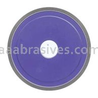6 x 1/8 x 1-1/4 CB120-TB99-1/4 Type 1A1 Straight Wheels Abrasive in Periphery