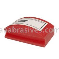 3-1/2 x 2-1/8 200 Grit Red Diamond Hand Pads