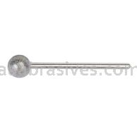 3/8" Ball Ends Spherical Diamond Contour Tool 1/8 Shank x 2 OAL