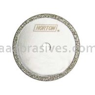 8 X 3/32 X 5/8 40 Grit Diamond Continuous Rim Cut-off Saw Blade