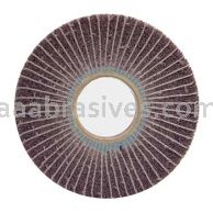 Norton Interleaf Flap Wheels 8 x 1 x 3  A/O 120 Grit Medium Density