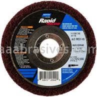 Norton 4-1/2 x 7/8 A/O High Strength Med Type 27 Depressed Center Rapid Finish Wheels