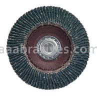 7 x 5/8-11 40 Merit Type 29 High Density  Fiberglass Plate Zirc Powerflex Flap Discs