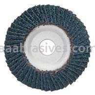 Merit Abrasives 66261095717 6 x 7/8 60 Grit Merit Zirc Type 29  Flap Discs