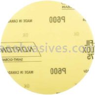 Norton 5 P600 Norton No-Fil Adalox Film H&L Q275 Paper Hook and Loop Discs