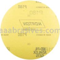 Norton 6 P180 Norton No-Fil Adalox Film H&L Q275 Paper Hook and Loop Discs