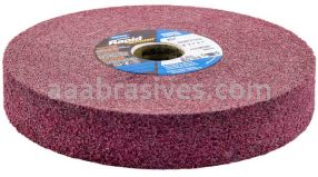 Norton 6 x 1 x 1 7SM Medium 7 Density Norton Rapid Finish General Purpose Convolute Wheel