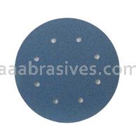Norton 8" 36-E Norton BlueFire NorGrip Vac D-3370 H875P Paper Hook and Loop Discs