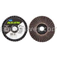 Norton 2 120 Norton Neon TS Mini Flap Discs  R766 Norton Flap Discs