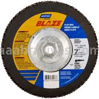 Norton 7 x 5/8-11 60 Norton Blaze T27 Hard Density R980P Flap Discs