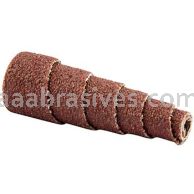 Norton 1/2 x 1-1/2 x 1/8 80 Norton  Metal R265 M-9 Spiral Rolls, Full-Tapered (Spirapoints)