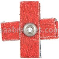 Norton 66261132249 2 x 2 x 3/4 60 Grit R326 A/O Blend Cross Pads