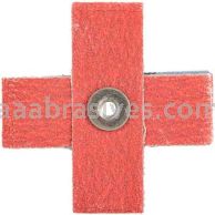 Norton 66261132253 2 x 2 x 3/4 120 Grit R326 A/O Blend Cross Pads