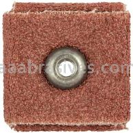 Norton 66261132258 1 x 1 x 1/4 60 Grit Metal R265 A/O Square Pads