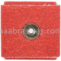 Norton 66261132282 3 x 3 x 1/4 60 Grit R326 A/O Blend Square Pads